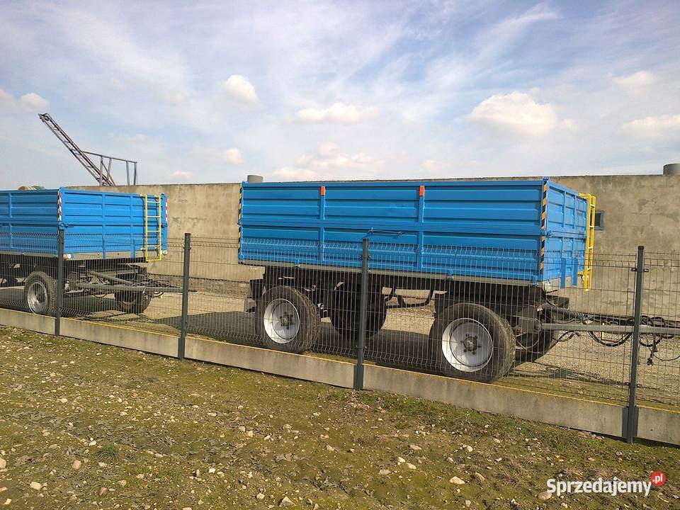 2 Przyczepy AUTOSAN wywrotka Pogorzela