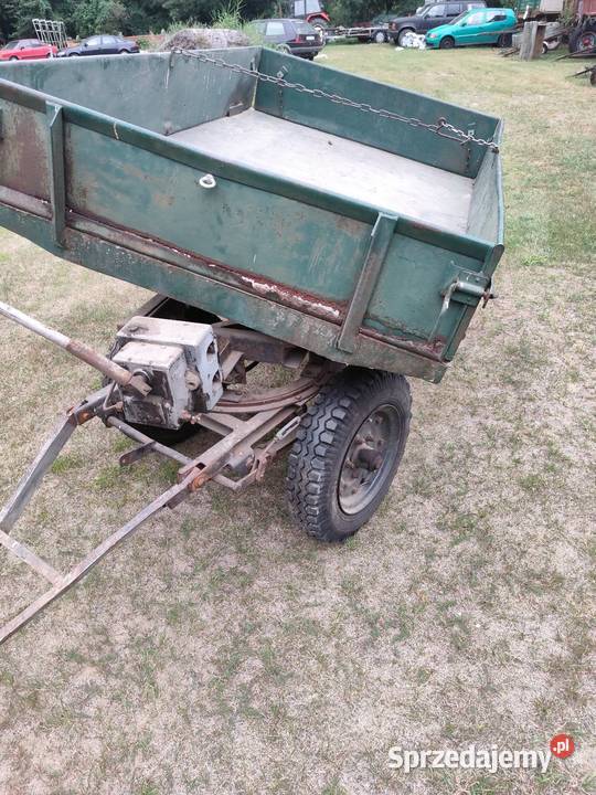 Przyczepa wywrotka pod mini traktorek Krosno Odrzańskie