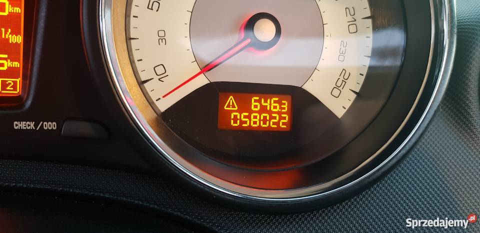 Peugeot 308cc lift biała perła 58000 diesel centralny zamek łódzkie Wartkowice
