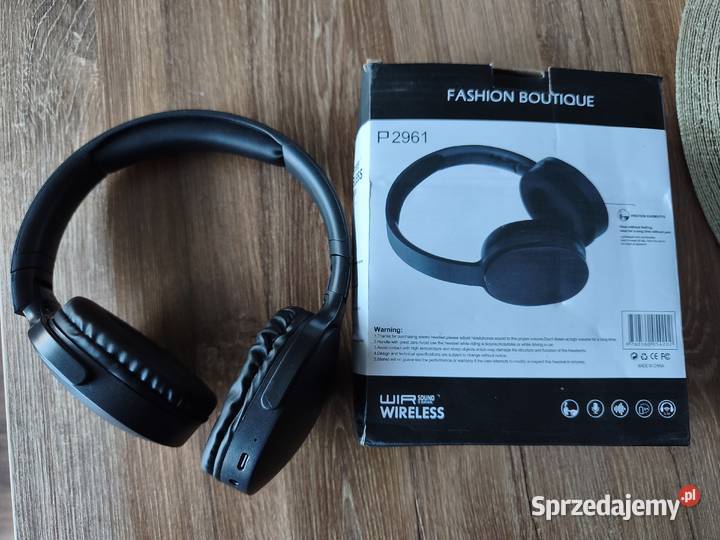 nowe słuchawki bezprzewodowe P2961 posiada slot