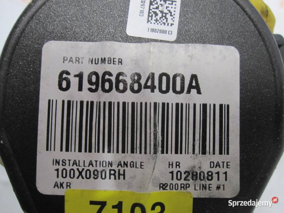 CHEVROLET ORLANDO I LT 10r pas bezpieczeństwa Kielce