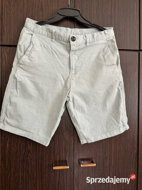 Spodenki męskie Zara 38 seledyn krótkie z Częstochowa