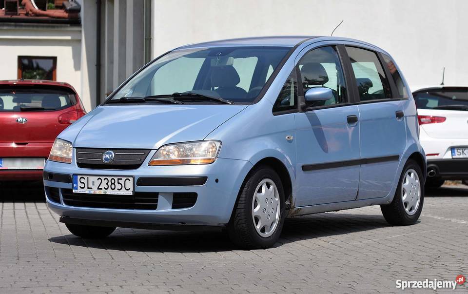 Fiat Idea 14 16V 2004 z gazem LPG nieuszkodzony śląskie Ruda Śląska