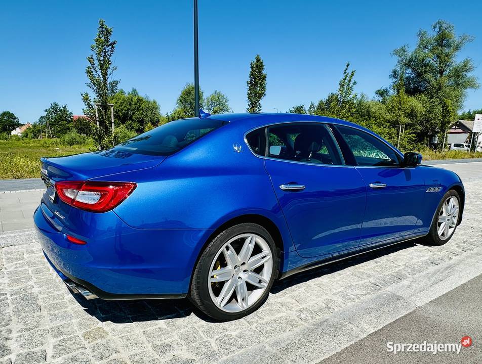 Maserati Quattroporte Q4 30 V6 WYJĄTKOWY kolor Warszawa sprzedam