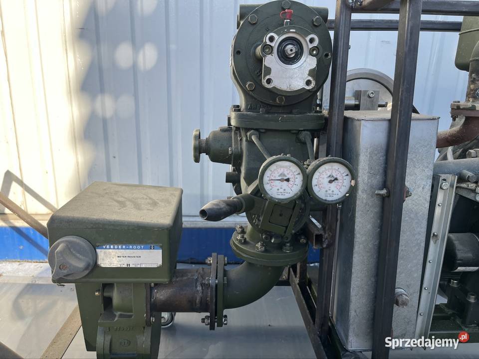 Pompa wirowa odśrodkowa do paliw z licznikiem Police