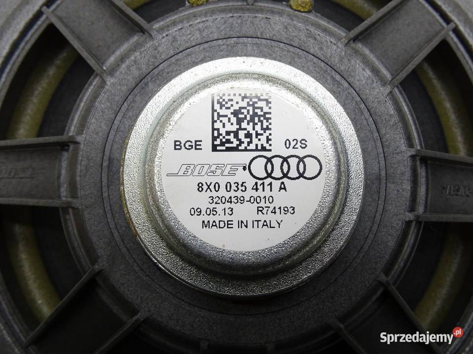 GŁOŚNIK ŚREDNIOTONOWY BOSE 8X0035411A AUDI A1 8X sprzedam