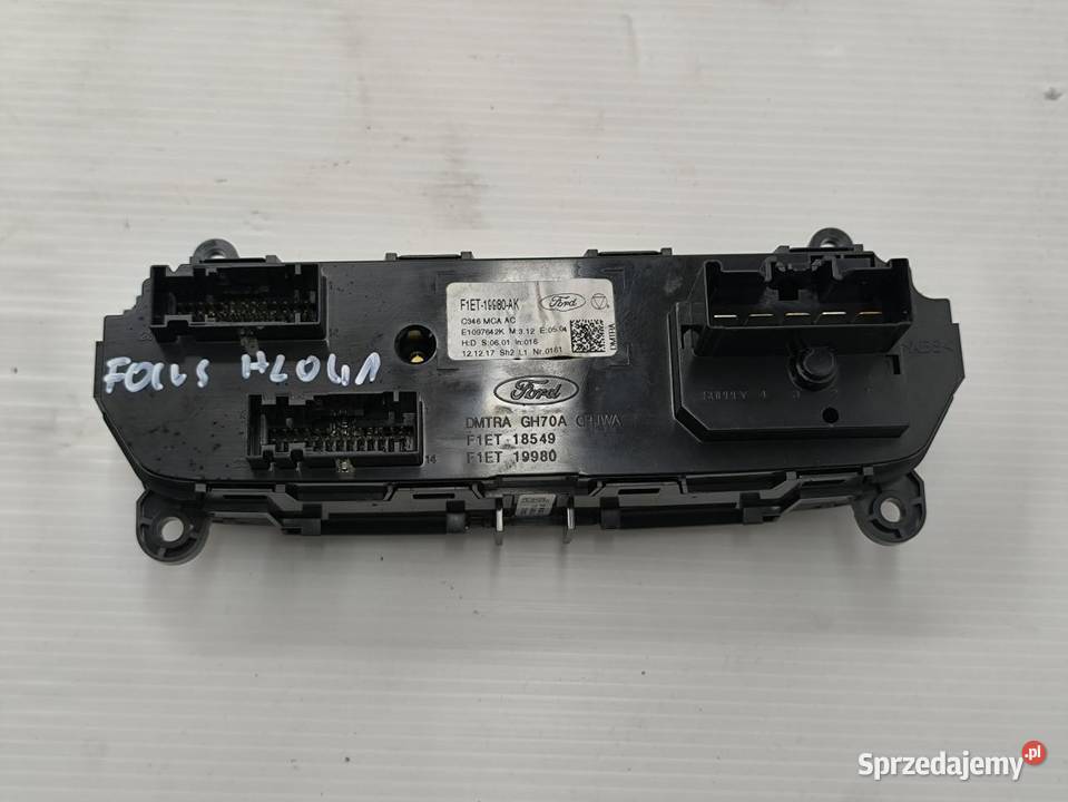 PANEL NAWIEWU KLIMATYZACJI FORD FOCUS MK3 LIFT