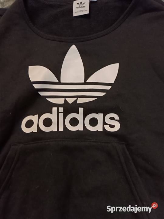 Adidas Originals crop top 2XS czarny z logo Adidas Katowice