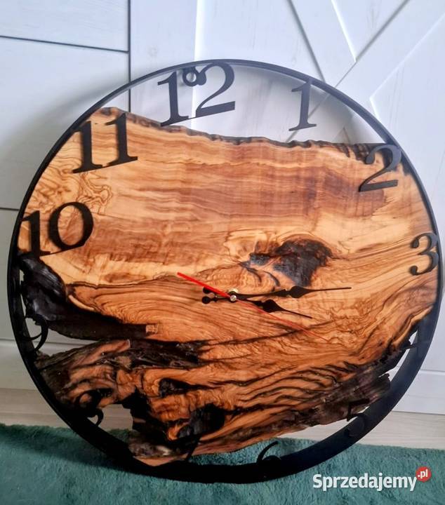 Zegary ścienne okrągłe Wyposażenie wnętrz Wieluń