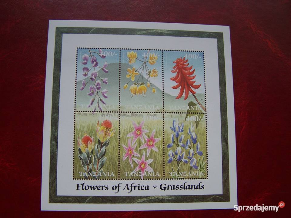 Tanzania 1999 MNH Flora Kwiaty Afryki Tychy