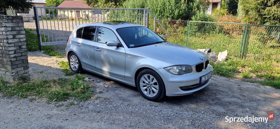 BMW 120d 177 2007r Automat Navi Hatchback Seria 1 Zamość