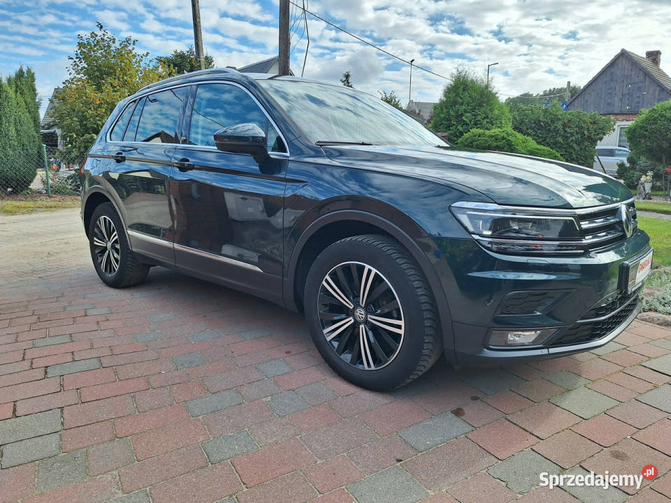 Volkswagen Tiguan 4X4 Klimatronik Ledy Xsenon centralny zamek Załom sprzedam