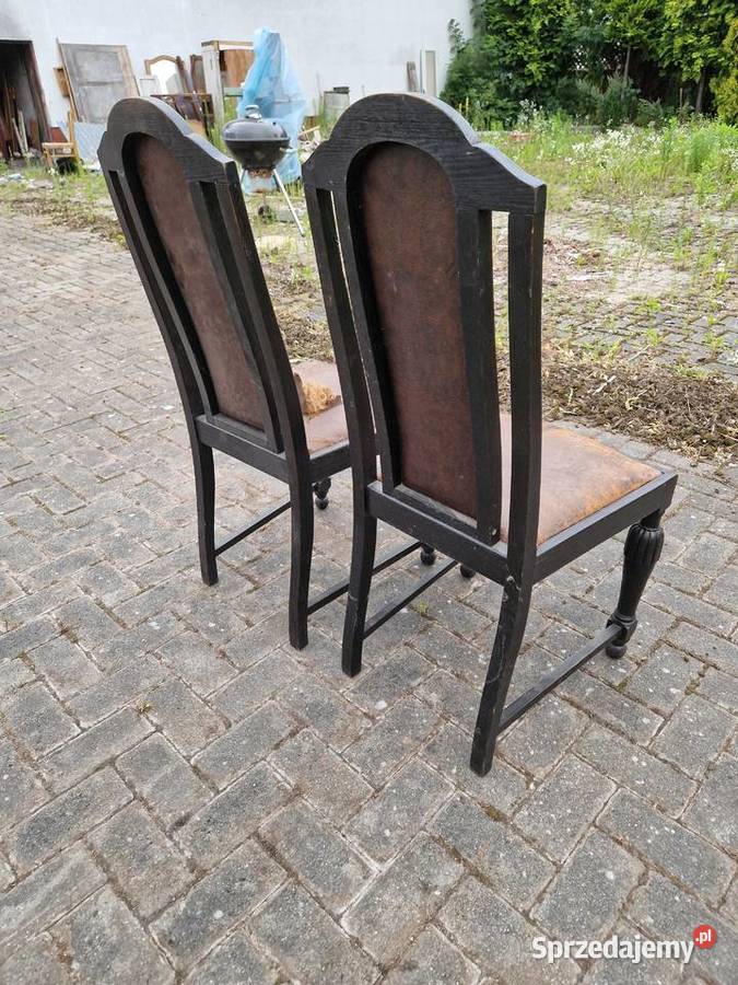 Para starych dębowych krzeseł Szczecinek