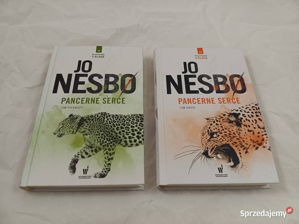 Pancerne serce Tom 1 i 2 Jo Nesbo kryminały Łódź