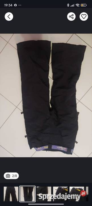 Spodnie ALPINE narciarskie 116 Aqatech lubelskie sprzedam