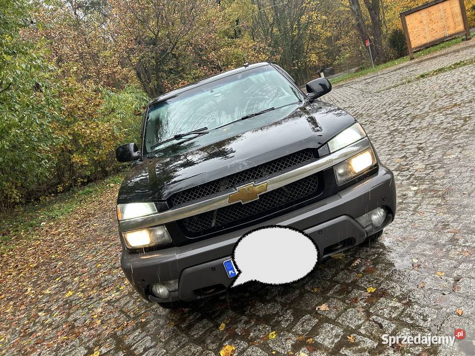 Chevrolet Avalanche 53 Lpg 4x4 Hak ZAMIANA na wielkopolskie