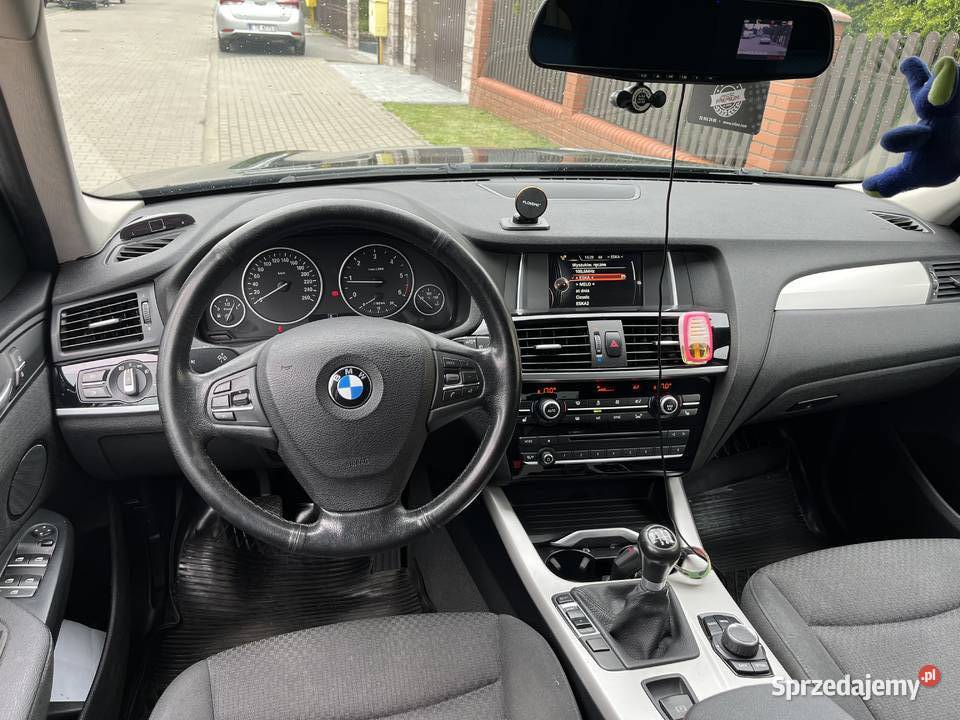BMW X3 2017r Zadbana Czarna Prywatnie kujawsko-pomorskie Toruń sprzedam