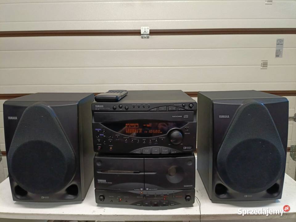 Wieża MIDI YAMAHA TCDGX5 kolumny pilot Lubin