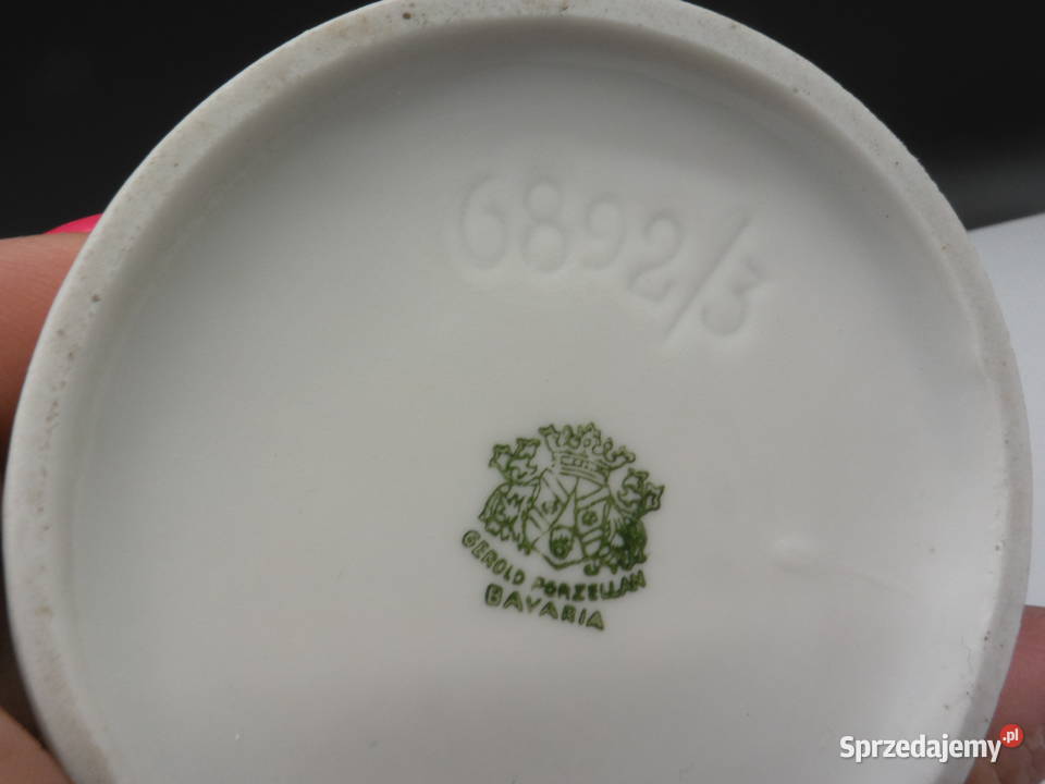Wazon Gerold Porzellan Bavaria Modernizm lata wielkopolskie