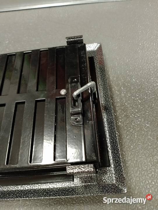 Kratka kominkowa wentylacyjna regulowana grafit Wronki sprzedam