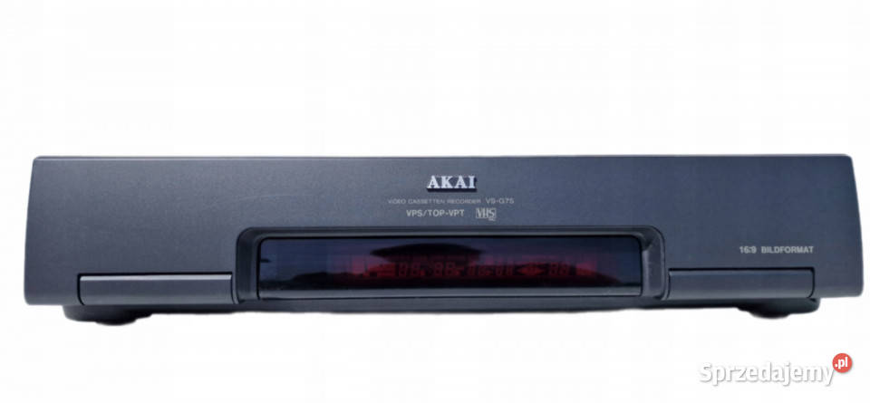 Video magnetowid AKAI Video VS G 75 VSG75 VHS Międzychód sprzedam