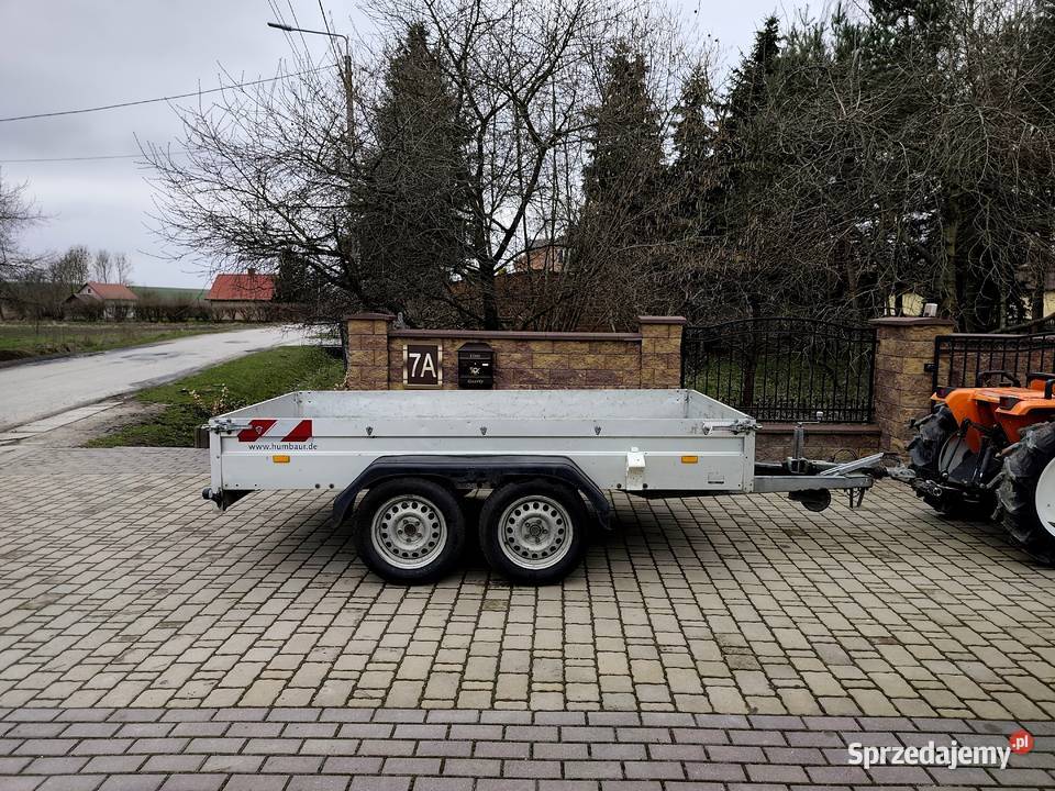 Przyczepa HUMBAUR Pod Minikoparkę DMC 2500 Rok produkcji 2008 Wodzisław
