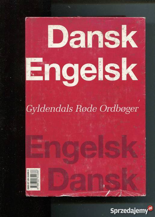 DanskEngelsk EngelskDansk Słownik duńskoanielski Pozostałe Szczecin sprzedam
