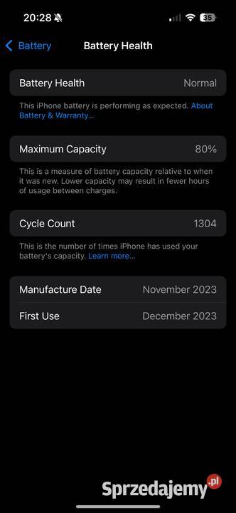 iPhone 15 Pro 128GB Biały Tytan Stan IGŁA BOX Warszawa