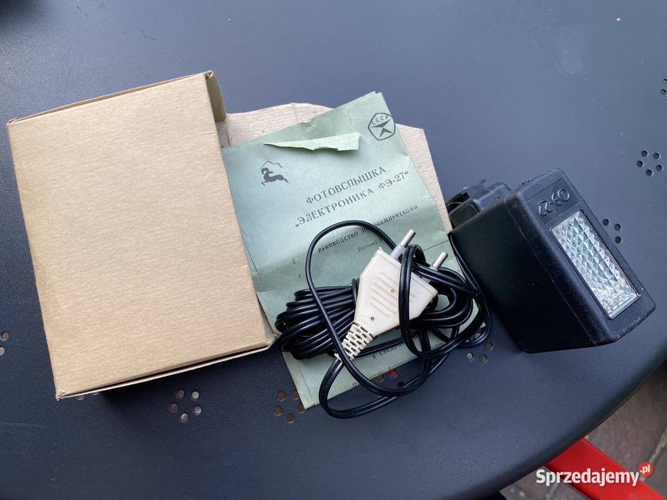 Lampa błyskowa zsrr Zielonka