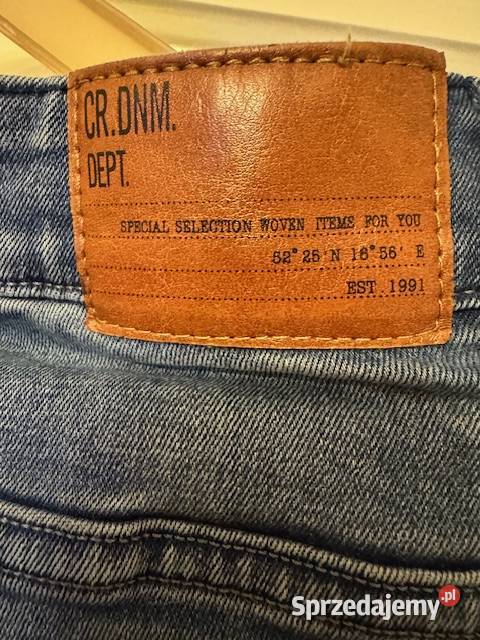 Jeansy męskie 3232 Carry granatowe z Rozmiar M Odzież codzienna śląskie Częstochowa