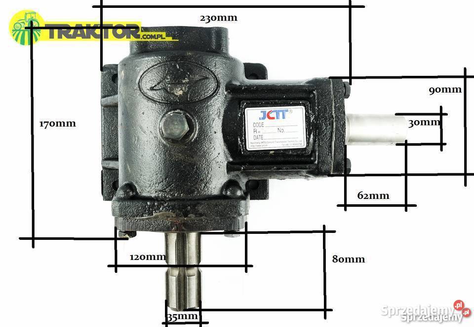 Przekładnia kątowa EF STARK GEO KELLFRI ORKAN Tajęcina