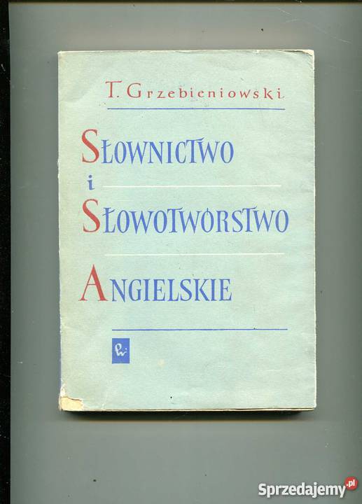 Słownictwo i słowotwórstwo angielskie Szczecin