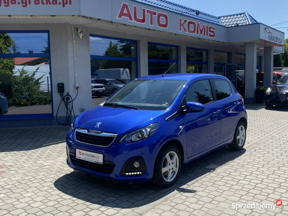 Peugeot 108 10 72 Klima Podgrzewane fotele Samochody osobowe Tarnowskie Góry