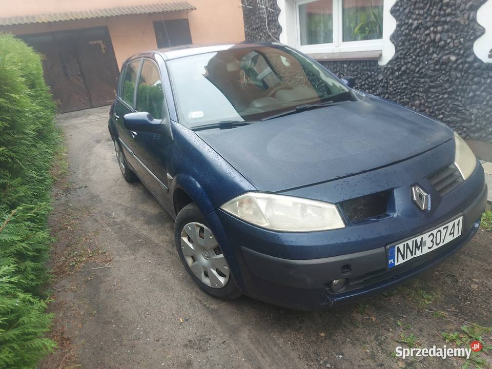 Renault Megane II warmińsko-mazurskie Nowe Miasto Lubawskie