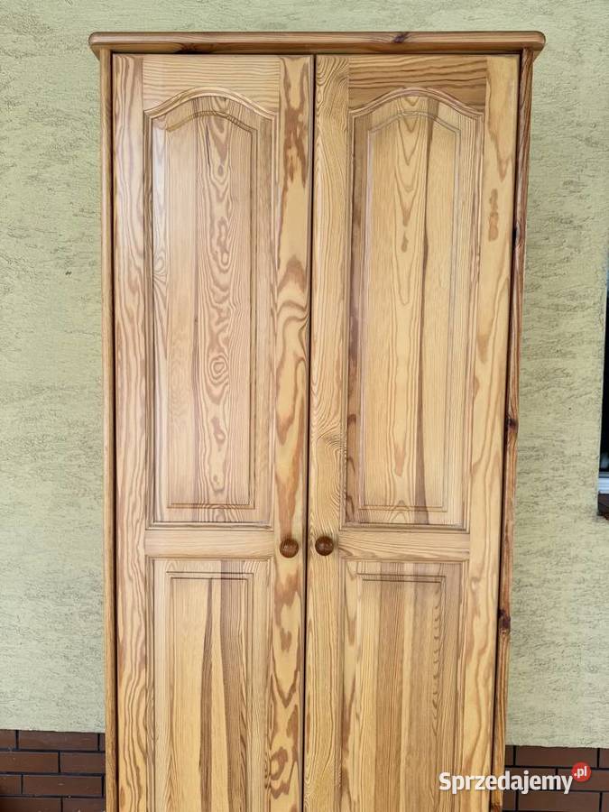 Szafa drewniana sosnowa 100 80 bieliźniarka mazowieckie Garwolin