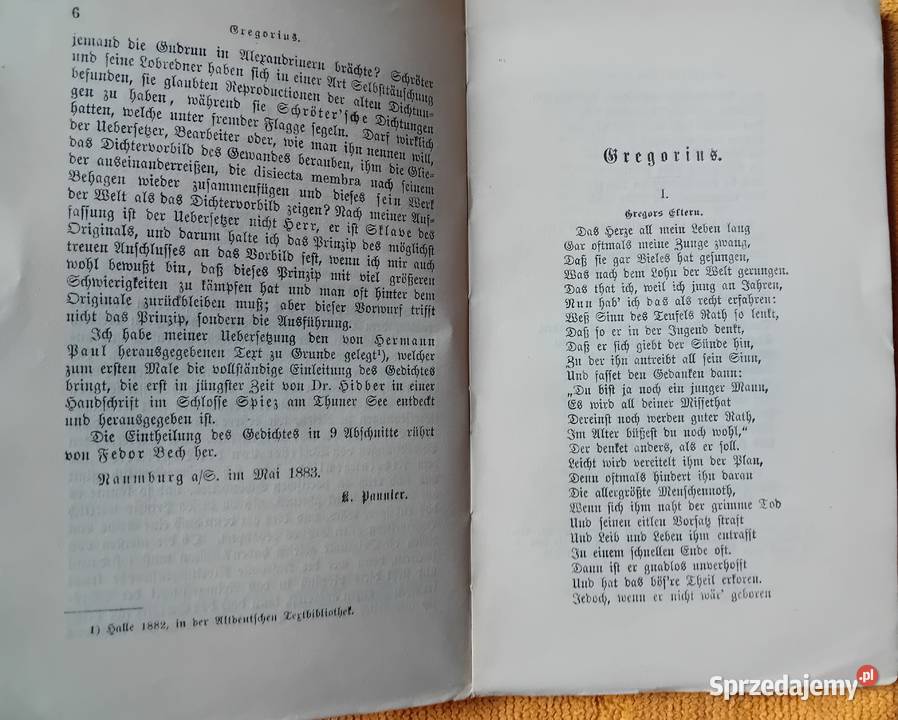 Hartmann von Aue Gregorius Oder der gute Suender