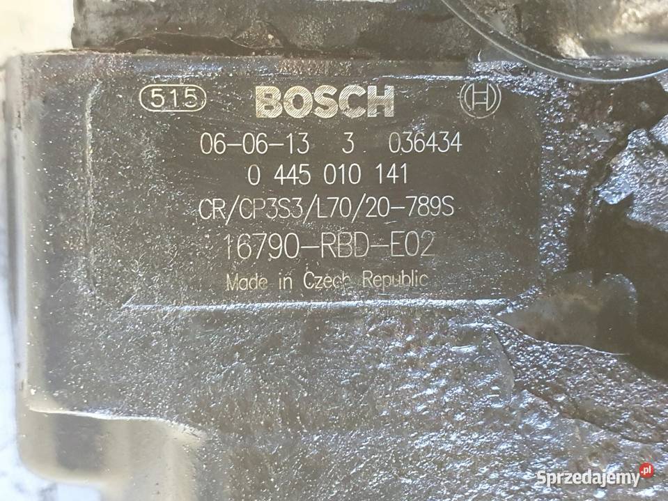 Honda Accord VII 22 ICTDI POMPA WTRYSKOWA paliwa lubelskie sprzedam