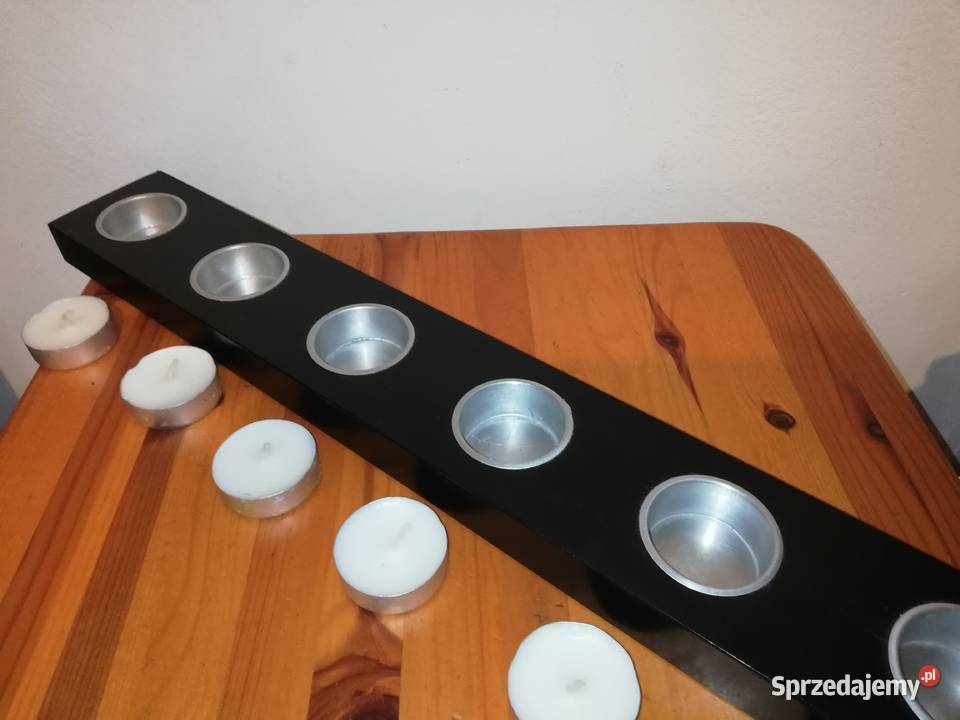 Świecznik stojak na 7 podgrzewaczynowe świece Warszawa sprzedam