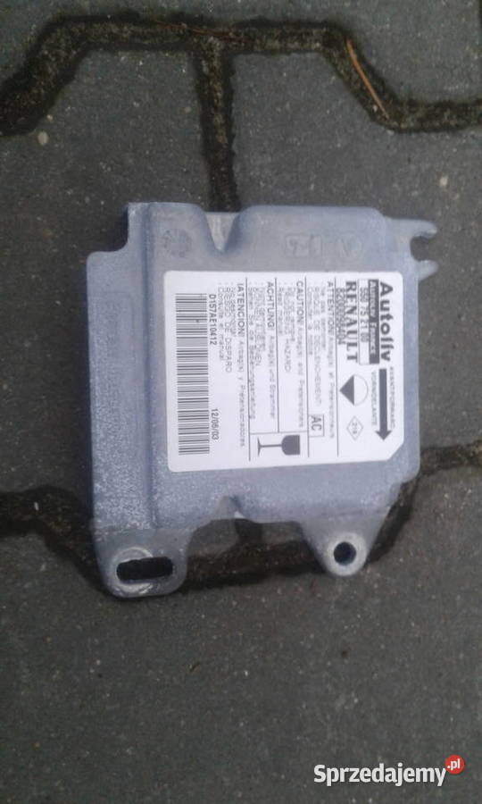 Renault master komputer sterownik poduszek 25dci dostawcze Układ elektryczny Układ elektryczny wielkopolskie