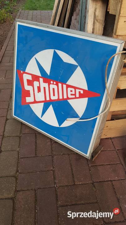 Baner Potykacz Reklama Podświetlana aluminium