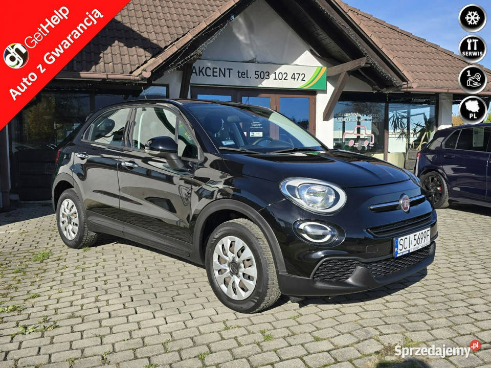 Fiat 500x Urban Look oryginał 100 bezwypadkowy czarny Ustroń