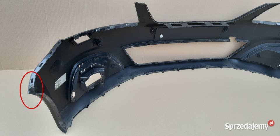 SEAT ALAHAMBRA II 7N ZDERZAK PRZÓD PRZEDNI PDC Bieleń