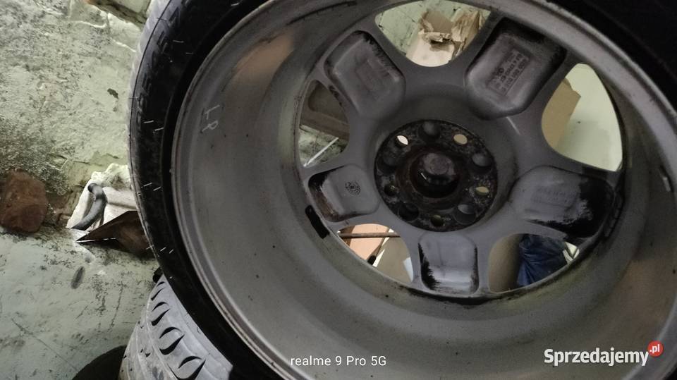 Alufelgi koła audi 17 5x112 opony 25r letnie lubelskie