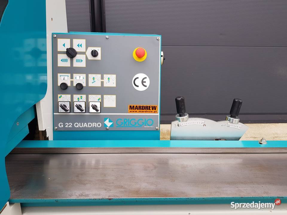 Strugarka czterostronna Griggio G22 Quadro 324 Naprawa