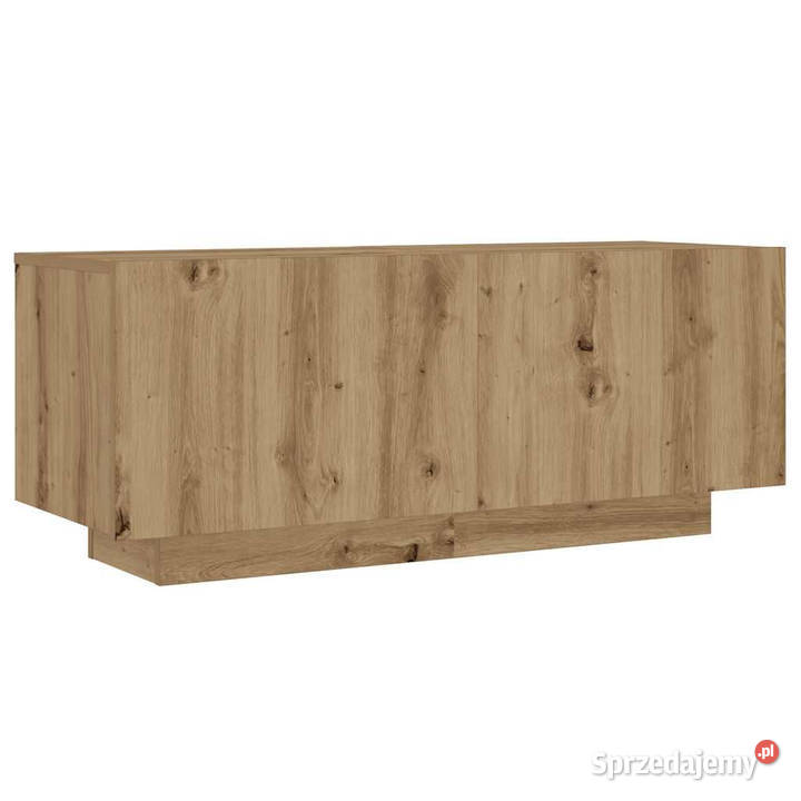 Szafka pod TV z oświetleniem LED dąb artisan Warszawa