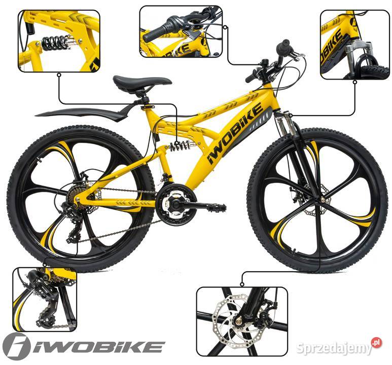 Rower Męski Damski Górski Koła 26 MTB Shimano Gorlice