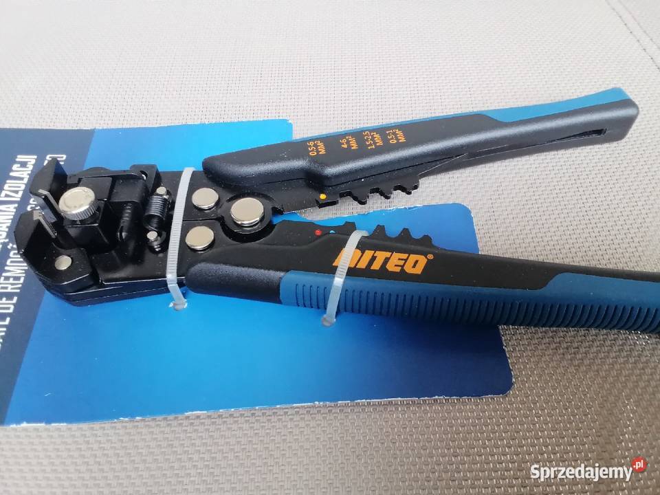 Szczypce do ściągania zaciskania cięcia izolacji małopolskie Wieliczka