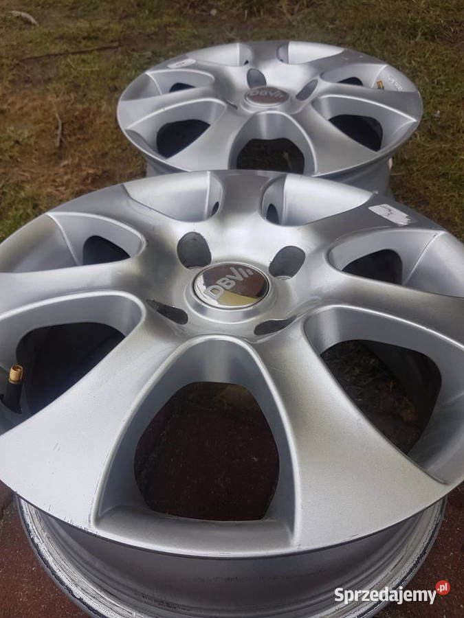Alufelgi 4x114 4x108 firmy DBV stan idealny 15 Rozmiar 15" świętokrzyskie Staszów sprzedam
