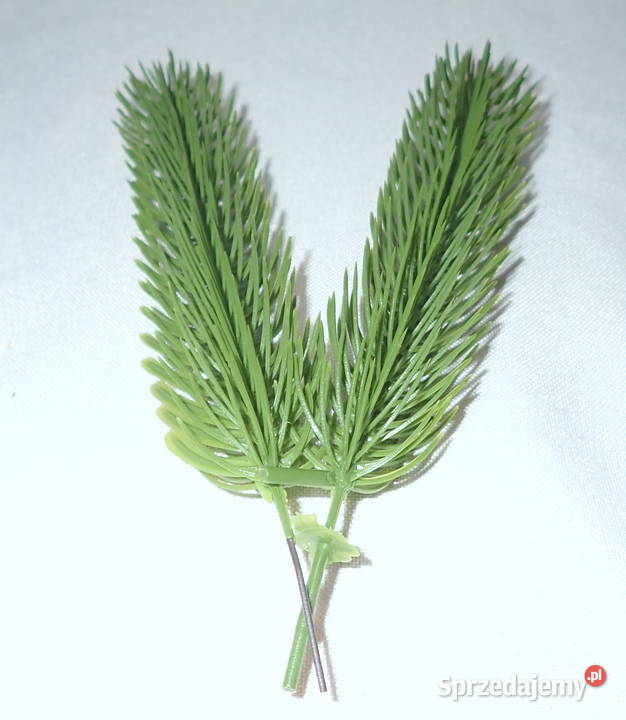 Gałązka świerkowa na drucie sztuczna choinka 19 śląskie Siewierz