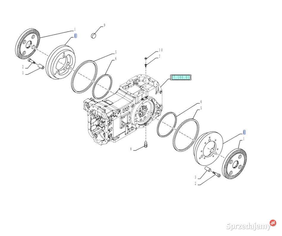 87354150 Tłok płyta hamulca T6 T6000 Maxxum mazowieckie Warszawa sprzedam